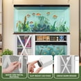 thumbnail image 5 of Dextrus Heavy Duty Metal Aquarium Stand with Power Outlets – 55-75 Gallon Tank, 880lbs Capacity, White, 5 of 6