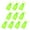 Green-small, variant on 10Pcs Fishing Hook Cover Bonnets Lure Protective Cases Portable Squid Jig Hook Protector Cases Fishing Tools Easy to Use