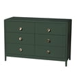 thumbnail image 6 of Little Seeds Briar Kids 6-Drawer Dresser, Bottle Green, 6 of 19