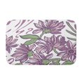 thumbnail image 3 of Floral Frolic Iona Blue Floral Print Bath Mat, 3 of 4