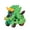Green Triceratops, variant on Esaierr Boys Dinosaur Car Toys 3-9Y Kids Deformation Car Toys with Lights and Music Inertia Powered Car Toys Toddlers Deformation Dinosaur Car Toys