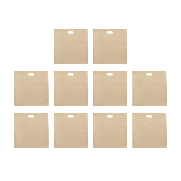Bolsas Bolsillos Reutilizables Bolsa de Cocina Antiadherente Bolsa de Almacenamiento Bolsa para Horno de Sándwich 16x165 cm 10 Uds.