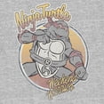 thumbnail image 2 of Men's Teenage Mutant Ninja Turtles Distressed Weekend Warrior Raphael  Graphic Tee Athletic Heather 2X Large, 2 of 5