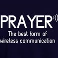 thumbnail image 3 of CafePress - Prayer...The Best Form Of Wireless Communication W - Pullover Hoodie, Classic & Comfortable Hooded Sweatshirt, 3 of 4