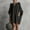 Black, variant on Women's Loose Fit Cotton Linen Blend Dress Casual Short Sleeve Tunic Dress with Pockets Boho Beach Kaftan Style Summer Shift Dress Orange XL