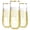 Gold-36pack, variant on 9 Oz Gold-24pack Stemless Disposable Plastic Champagne Flutes Drinkware