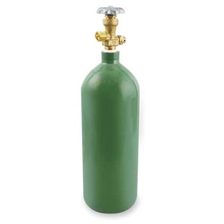 Oxygen Gas Cylinder Cabinet - UNIWELD R Fuel Cylinder, Oxygen, 20 Cu Ft