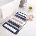 thumbnail image 1 of Fiudx Alfombras Alfombras De Baño A Rayas De Microfibra Suave, Alfombra De Baño Extragruesa, Alfombras De Baño Antideslizantes Ofertas Flash Del Día, 1 of 4