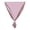 Pink-1, variant on 59x59in No Drill Self Stick Blackout Window Curtain Thick Polyester Thermal Light Blocking Privacy Window Shade Easy Install Removable Temporary Blind