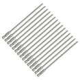 thumbnail image 1 of Uxcell 15Pcs T15 Torx Head Screwdriver Bit S2 Steel Magnetic Screw Drive Bit 6" Long 1/4 Inch Hex Shank, 1 of 5