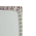 thumbnail image 2 of Ambesonne Ethnic Fitted Sheet, Aztec Style Floral Leaves, Twin XL Size, Pale Pink Mauve, 2 of 2