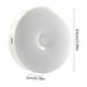 thumbnail image 3 of Aplique LED de pared estilo botón ZJT250119085 | Lámpara de noche circular con atenuación continua y soporte magnético | Luz nocturna recargable con 120 horas de duración para dormitorio, pasillo y d, 3 of 5