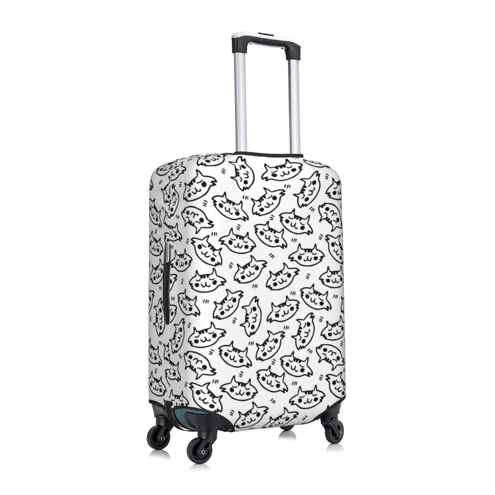 Travel Luggage Cover - Suitcase Covers For Luggage, Cute Cat No.1030 ...