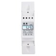 thumbnail image 2 of Single Phase Energy Meter  Multifunction Digital Meter  DDS529L Household Energy Meter LCD  230V Single Phase 2P DIN Rail Power Meter, 2 of 8