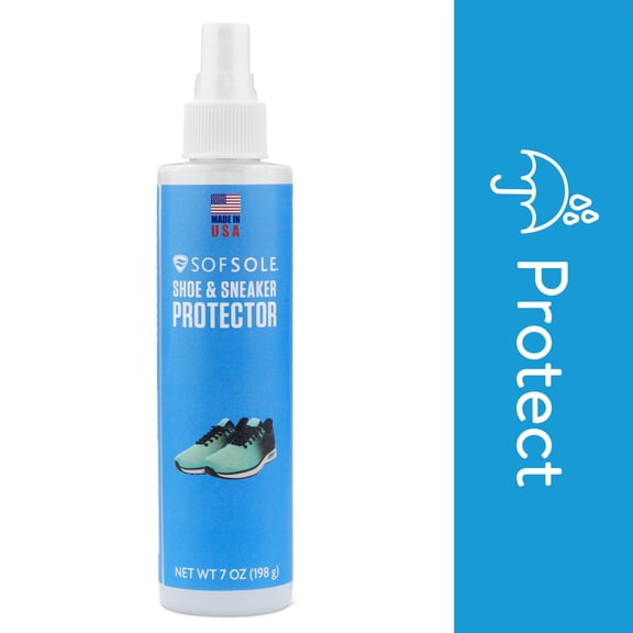 Sof Sole Sneaker & Shoe Protector Spray - Waterproof, Stain Repellant, 7 oz