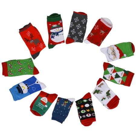 christmas socks coxeer 12 pairs womens soft stretchy winter ankle socks as gifts - Walmart Christmas Socks christmas socks coxeer 12 pairs womens soft stretchy winter ankle socks as gifts - Walmart Christmas Socks