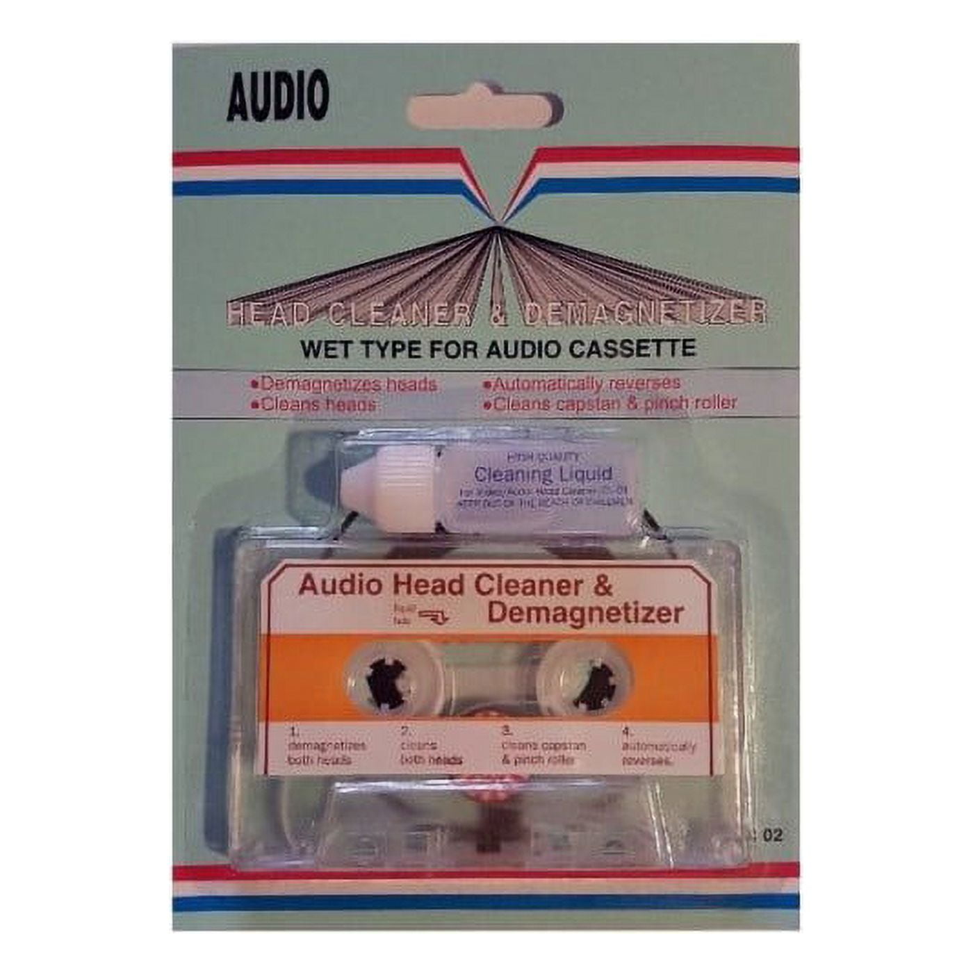 Pulitore E Demagnetizzatore Per Testine Casse Audio - Per Autoradio, Hi-Fi E Lettori Portatili