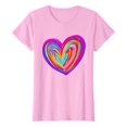 thumbnail image 4 of Baqcunre Valentine'S Day Shirts For Women New Summer Simple Love Printed Round Neck Short Sleeved T Shirt Casual Top(Pink S-3XL),Womens Tops Graphic Tees For Women Shirts For Women Womens Clothes, 4 of 4