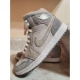 thumbnail image 1 of Women's Size 6.5 Air Jordan 1 Mid SE Particle Grey Suede DO7139-002, 1 of 6