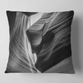 thumbnail image 2 of Designart Lower Antelope Canyon - Landscape Photo Throw Pillow - 16x16, 2 of 5