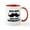 White/Red Inside, variant on CafePress - Great Moustache, Great Responsability - 11 oz Ceramic Mug - Novelty Coffee Tea Cup
