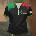 thumbnail image 1 of Italian Design Performance Short Sleeve Shirt with Half Zip and Collar for Everyday Casual Wear Men, 1 of 3