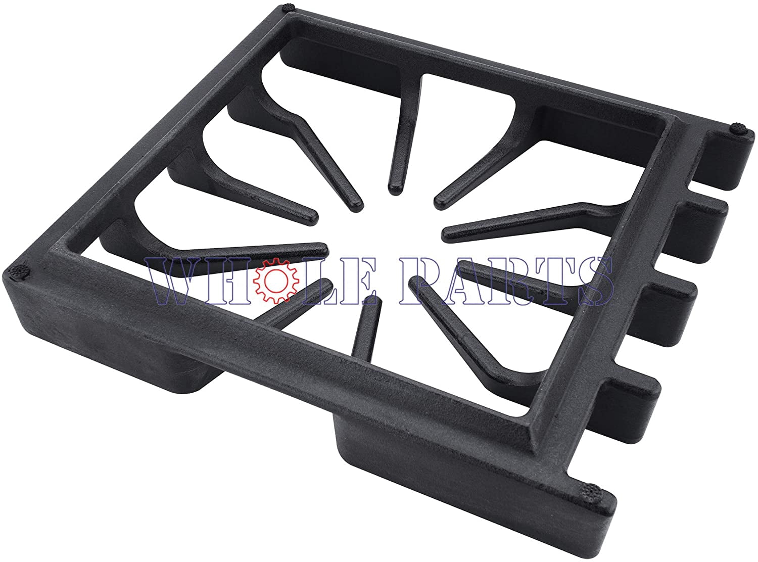 Whole Parts Burner Grate (Black) Part # PA060054 - Replacement & Compatible With Some Viking Ranges