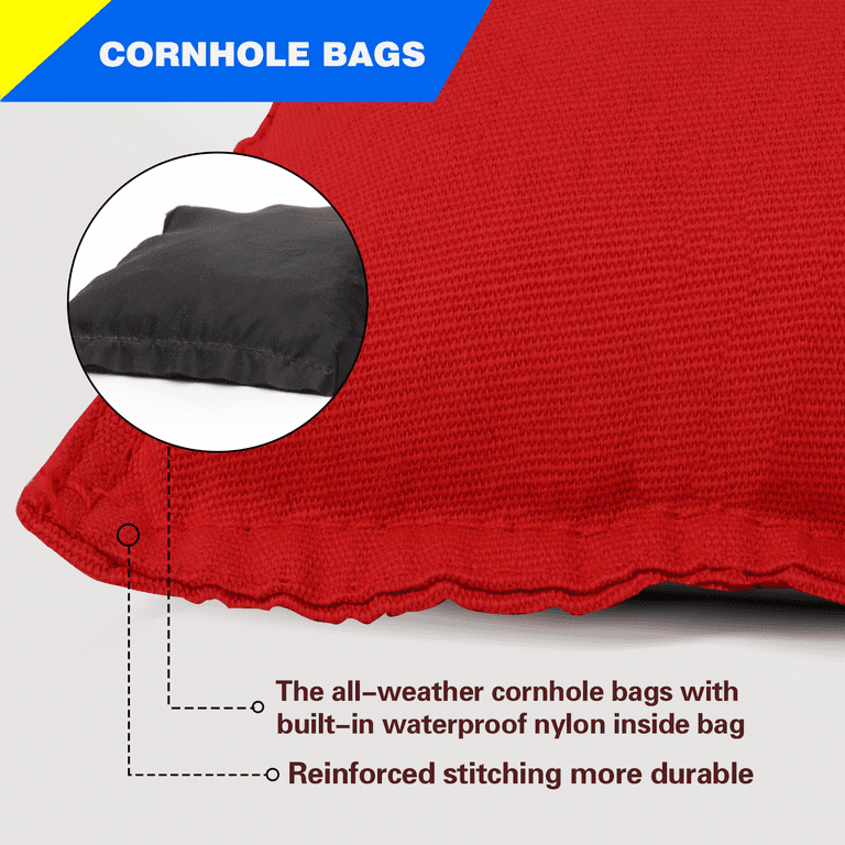 GSE Games & Sports Expert Cornhole Beanbags, 8-Piece Set photo 4