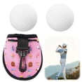 thumbnail image 4 of Riñonera para Pelotas de Golf Ygjytge Almacenamiento Portátil Impermeable Ligera Capacidad 2 Accesorios, 4 of 9