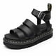 thumbnail image 4 of Womens Chunky Sandals Thick Sole Strappy Block Flatforms Shoes Summer New Size, 4 of 4