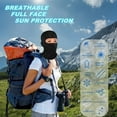thumbnail image 3 of Balaclava Ski Face Mask: Cooling Neck Gaiter Full Face Cover Hood Shiesty Mask for Men Women 6 Pack, 3 of 6