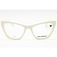 thumbnail image 2 of Karl Lagerfeld KL6171 105 Women's White Full Rim Frame Eyeglasses, 2 of 2