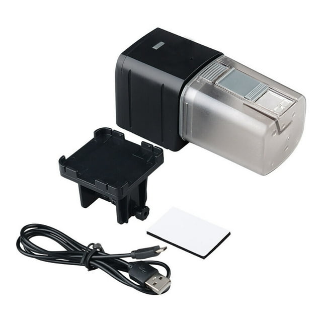 Dispensador de comida para peces, Dispensador automático de peces, Dispensadores de comida para acuarios