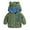 Green, variant on WIBACKER Newborn Baby Girls Infant Boys Cartoon Zipper Fleece Hooded Jacket Coat with Ears Warm Todder Kids Outwear