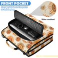 thumbnail image 6 of Zipper Binder with Shoulder Strap 2 inch 3 Ring Waterproof File Folder Organizer Bag 500 Sheet Repeating Sun Pattern, 6 of 8