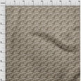 thumbnail image 4 of oneOone Cotton Poplin Brown Fabric Abstracts Diy Clothing Quilting Fabric Print Fabric By Yard 42 Inch Wide, 4 of 5