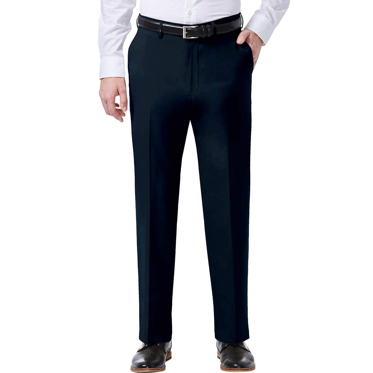 Haggar Haggar Men's Premium Stretch Dress Pant (34x30, Dark Navy