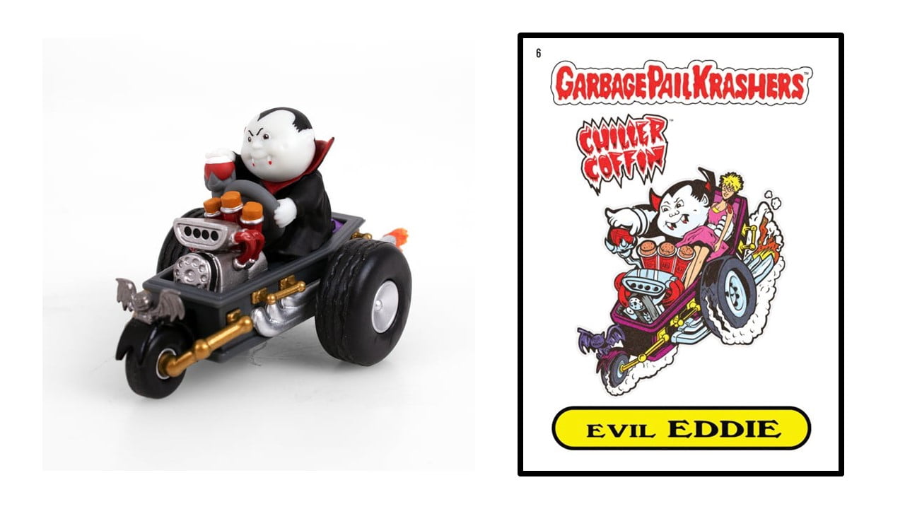 Garbage Pail Kids Evil Eddie 3" Krasher with Exclusive Trading Card by The  Loyal Subjects - Walmart.com