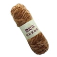 thumbnail image 3 of Cateissary 4 uds/400g/bola Chenille hilo de terciopelo dorado hilo tejido a mano bufanda cálida línea hilo de ganchillo tejido a mano Tela de costura y artesanía caqui, 3 of 6