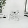 thumbnail image 3 of Plymor Clear Acrylic Ribbon-Style Display Easel, 1.875" H x 1.75" W x 2.625" D (2 Pack), 3 of 4