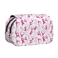 thumbnail image 1 of Easygdp Breast Cancer Awareness4 para Estuche de Lápices con Tapa Flip, Suministros de Oficina y Universidad para Adolescentes y Adultos, 1 of 7