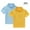 Yellow, variant on Piuwrlz Yellow polo Shirt Boys School Uniform T-Shirt Round Neck School Uniform T Shirt Yellow Size 1 Year