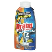 Drano Dual-Force Foamer Drain Clog Remover, 17 oz, 1 Count