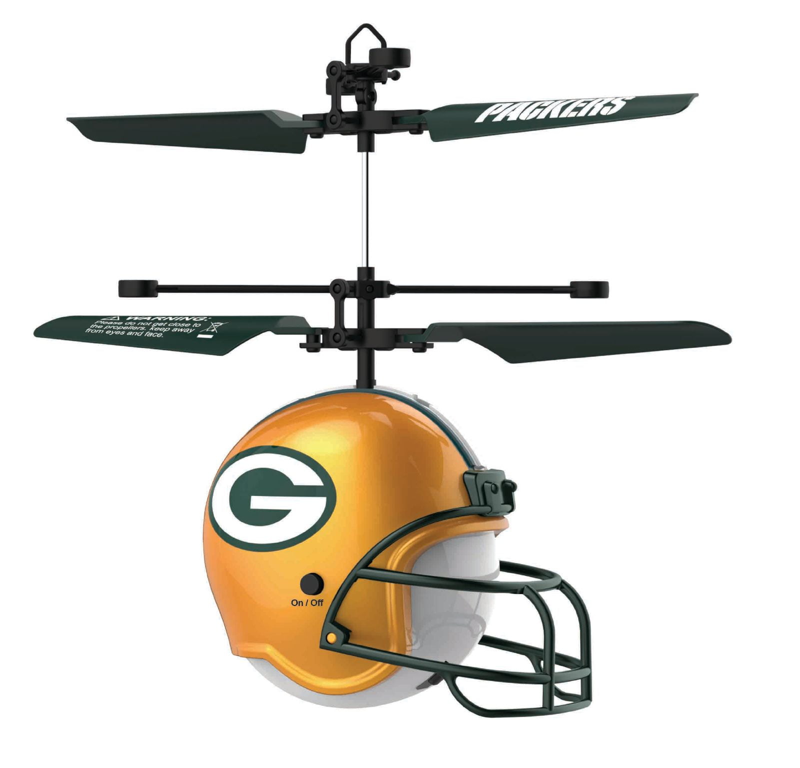 NFL Remote Control Helment Flyer Greenbay Packers