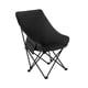 thumbnail image 5 of Silla de pesca de campamento plegable sin deslizamiento con silla de de almacenamiento Negro, 5 of 8