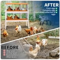 thumbnail image 6 of EuKer 6-Holes Chicken Nesting Box with Bracket, Heavy-Duty Metal Laying Boxes for Backyard, Farms, Chicken Coop, Orange, 6 of 7