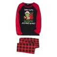 thumbnail image 2 of Conjuntos de pijamas navideños familiares a juego Grinch 2024, pijama de Grinch con parte superior y pantalones de pijama a cuadros, pijama de Grinch para niños y adultos para la familia, Hombres M, 2 of 4
