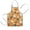 Cute Halloween Elements, variant on Cute Ghost Halloween Pattern Kids Aprons for Girls and Boys,Adjustable Neck Strap Toddler Aprons for Kids Cooking Baking,23.6"x19"
