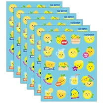 Teacher Created Resources Lemon Smelly Stickers, 120 Per Pack, 6 Packs