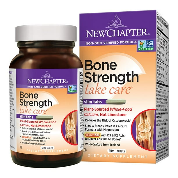 New Chapter Bone Strength Calcium Supplement Slim Tabs, 30 Ct Walmart